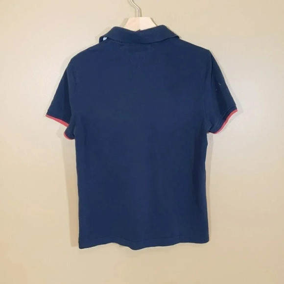 Tommy Hilfiger S custom fit blue polo - Picture 3 of 3